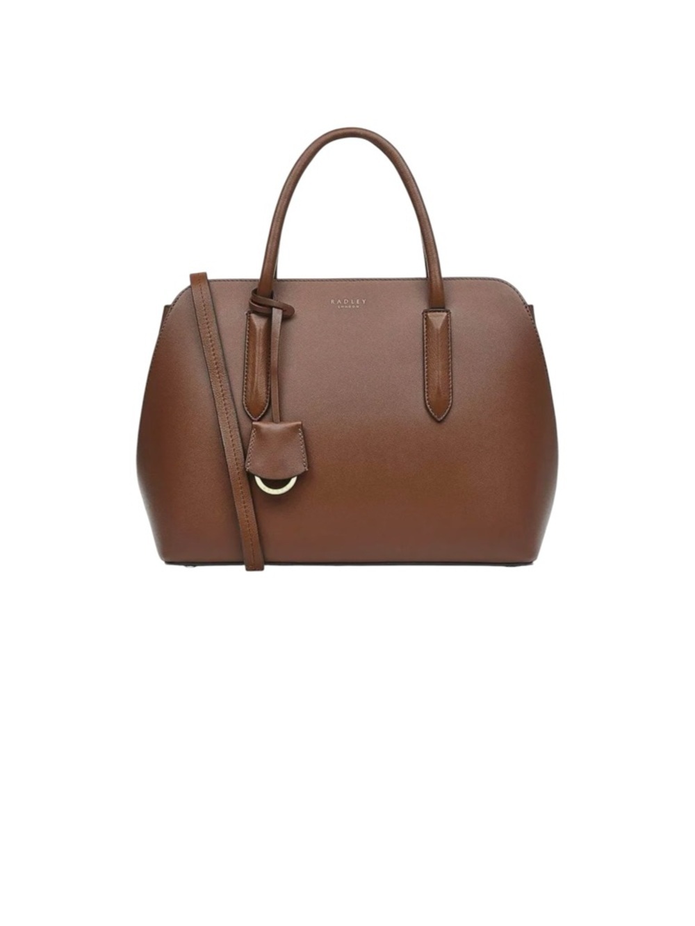 RADLEY LONDON Brown leather liverpool street medium satchel